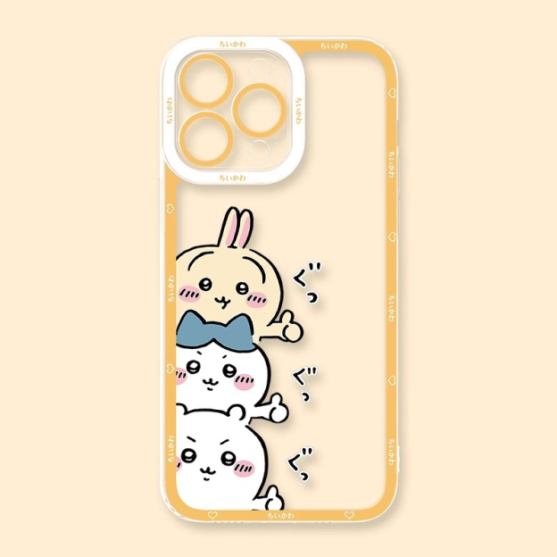 Chiikawa天使眼透明防摔軟殼