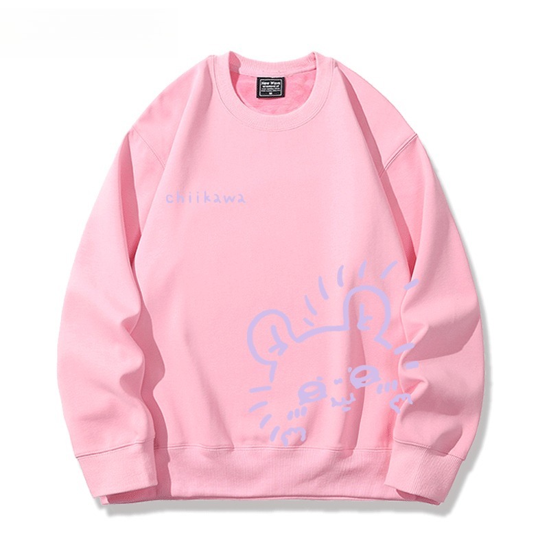 Chiikawa 聯名親子情侶裝 圓領長袖