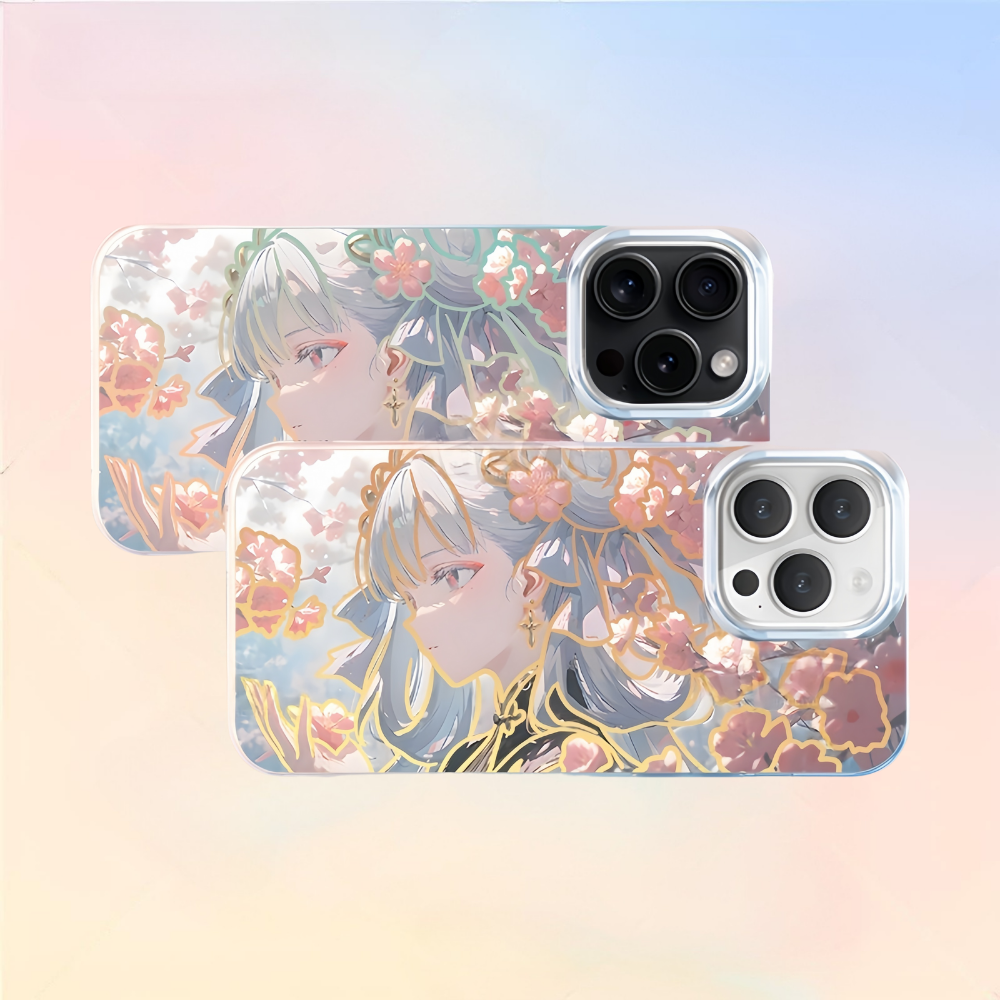 鳴潮極光金漸變防摔手機殼