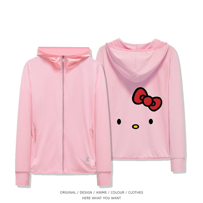 凱蒂貓 Hello Kitty 夏季通勤冰絲速乾涼感防曬外套