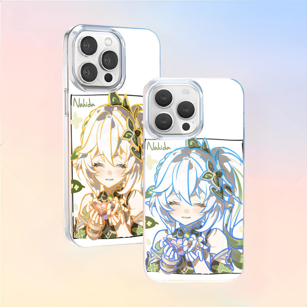 原神極光金漸變防摔手機殼