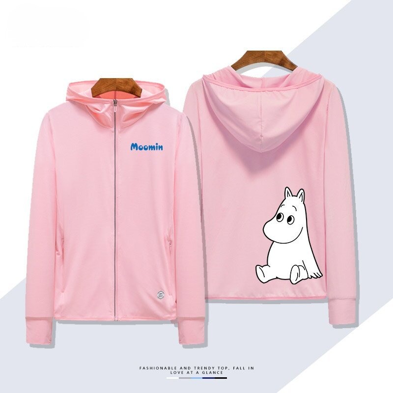 Moomin 嚕嚕米 夏季通勤冰絲速乾涼感防曬外套