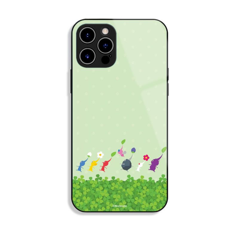皮克敏 PIKMIN 高清鋼化玻璃手機殼