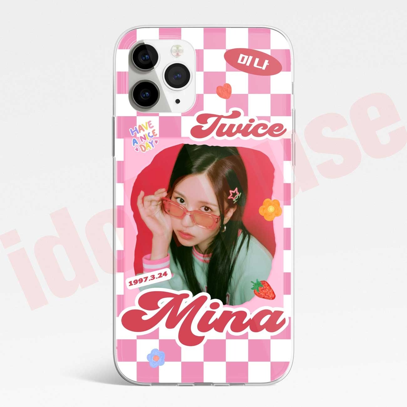 TWICE 天使眼透明防摔軟殼-GOODTOYSTUDIO