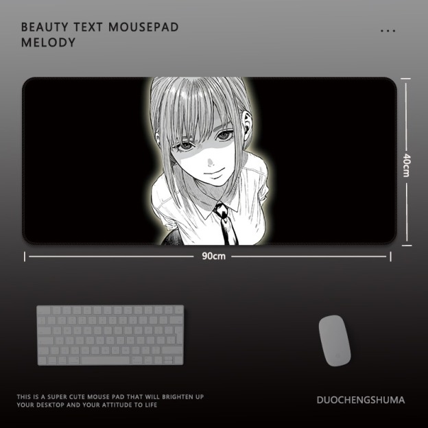 鏈鋸人 主題桌墊 布質滑鼠墊-GOODTOYSTUDIO