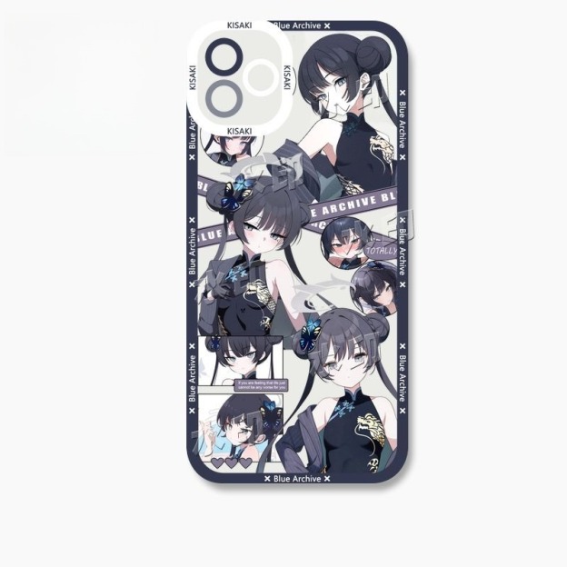 蔚藍檔案龍華妃咲 天使眼透明防摔軟殼