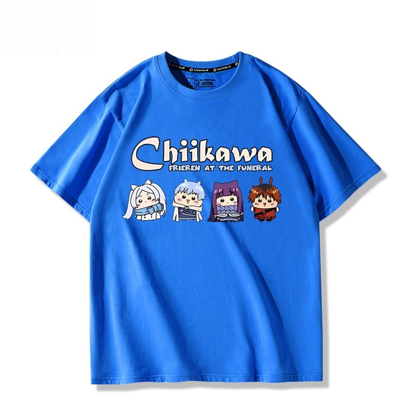 Chiikawa X 葬送的芙莉蓮  印花短袖T恤