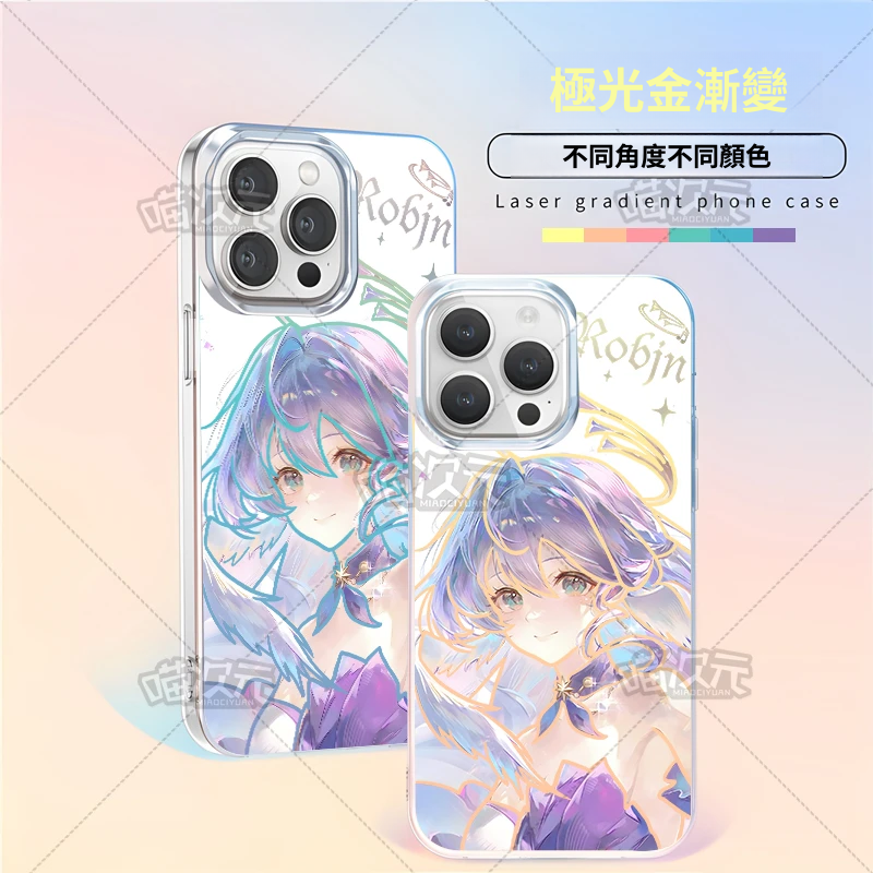 【大集合】動漫極光金漸變手機殼-GOODTOYSTUDIO