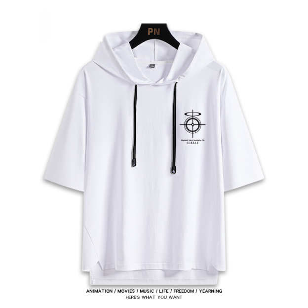 蔚藍檔案 鬼方佳代子 連帽短袖T恤-GOODTOYSTUDIO