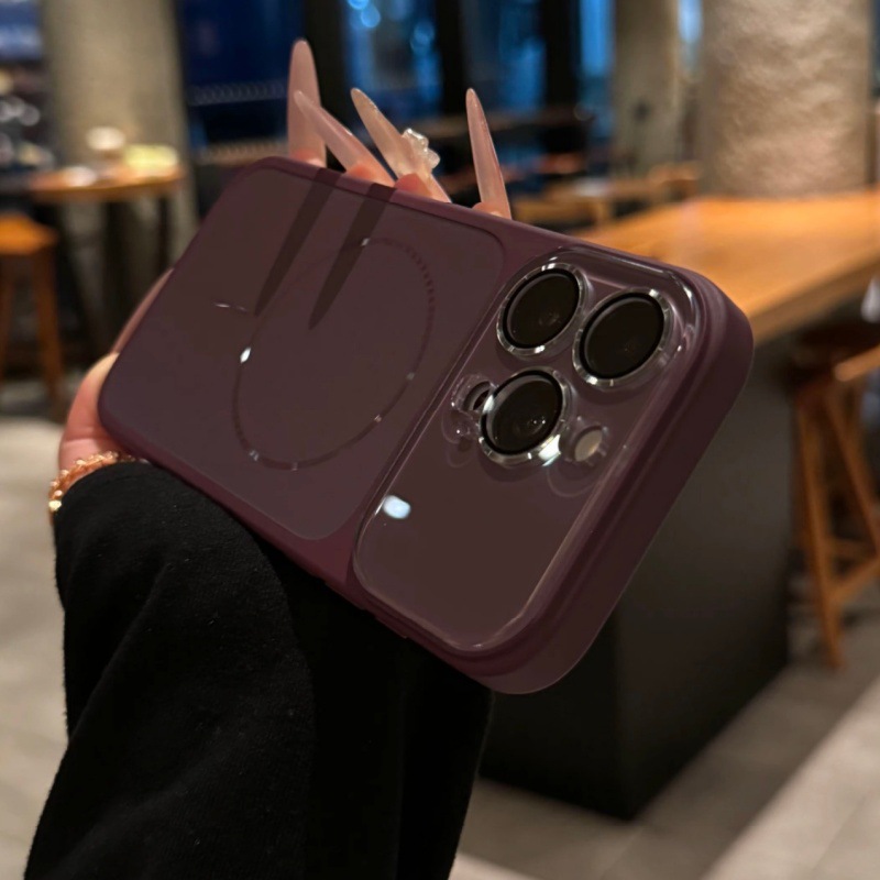 AG磨砂磁吸iPhone手機殼｜全包簡約質感保護套
