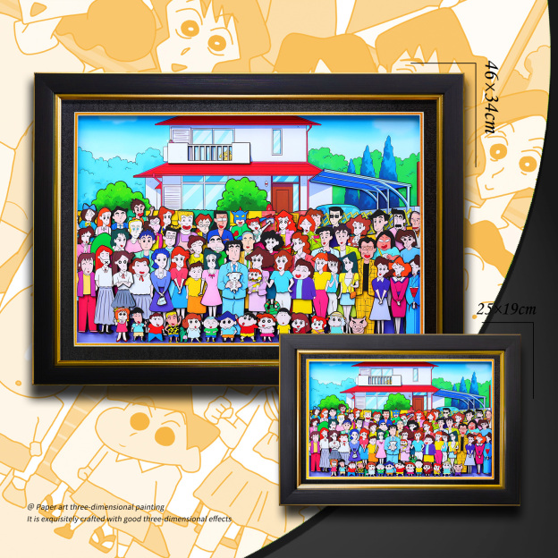 蠟筆小新 3D立體畫-GOODTOYSTUDIO