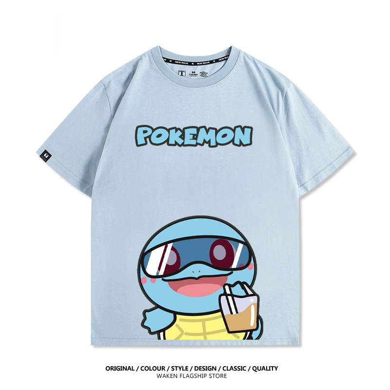 精靈寶可夢 啵啵奶茶 印花T恤-GOODTOYSTUDIO