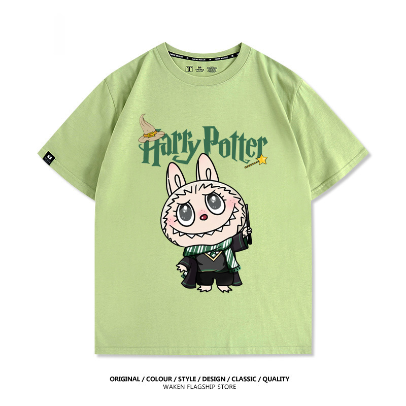 LabubuX哈利波特 印花T恤-GOODTOYSTUDIO