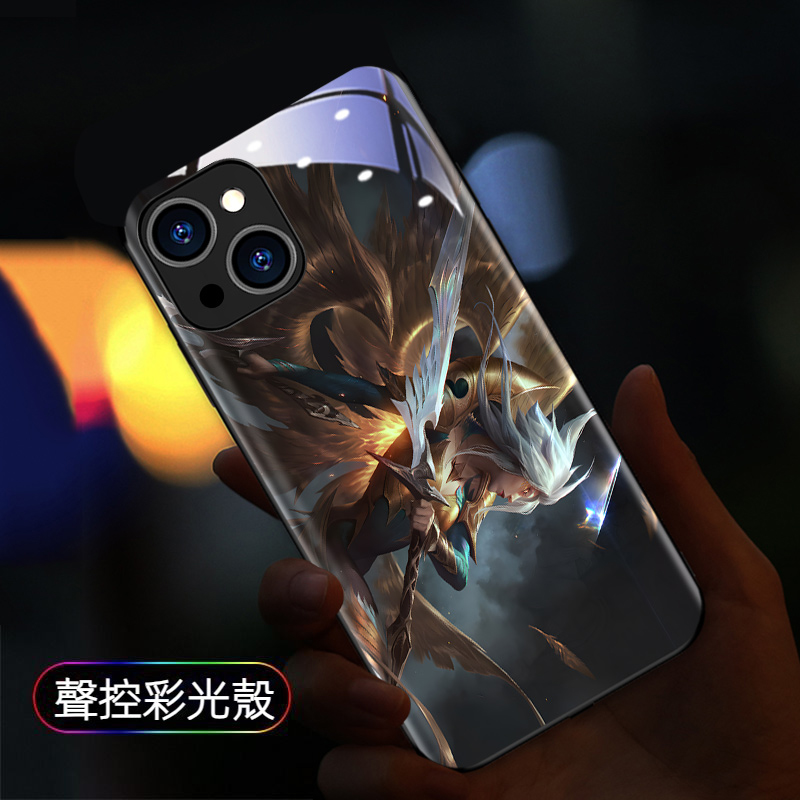 英雄聯盟來電閃智能發光手機殼