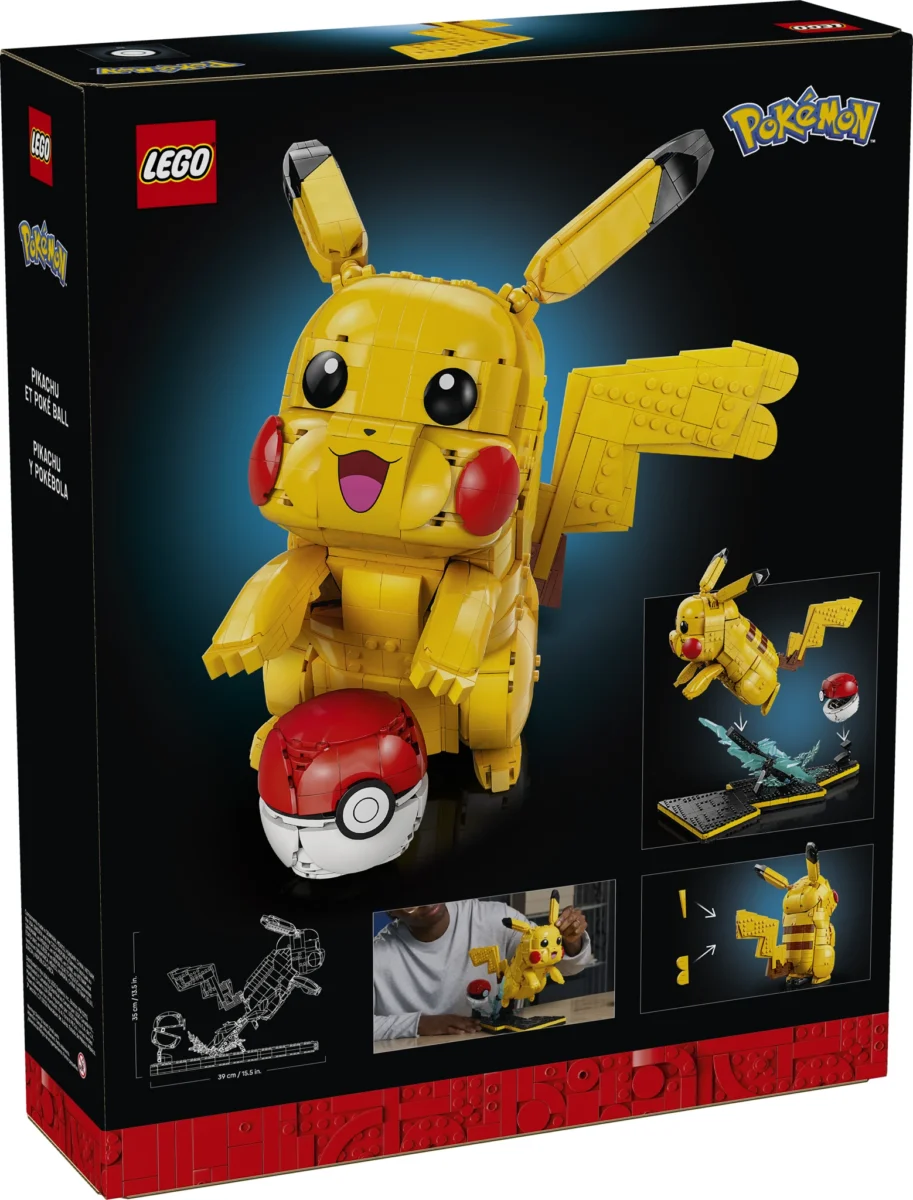 LEGO 寶可夢 Pokémon 72152 皮卡丘與精靈球