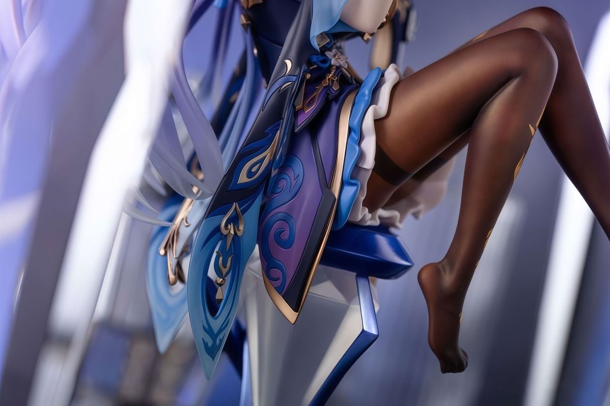 原神 霆霓快雨 刻晴 提鞋坐姿 1/7 雙頭雕-GOODTOYSTUDIO