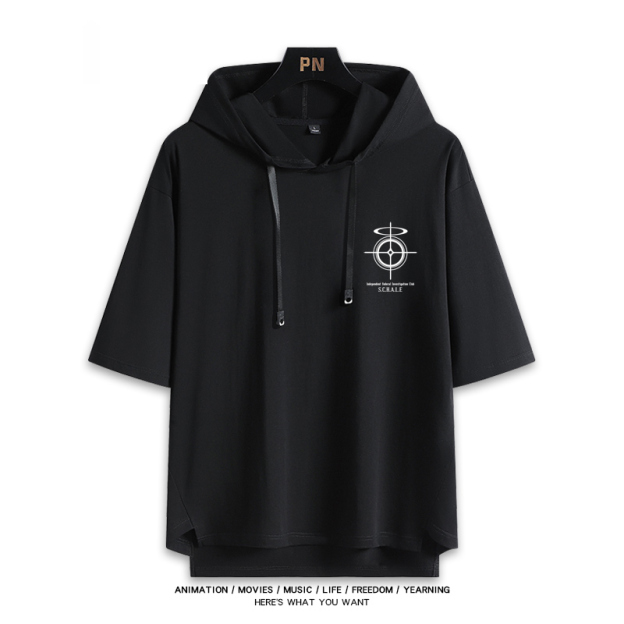 蔚藍檔案 鬼方佳代子 連帽短袖T恤-GOODTOYSTUDIO