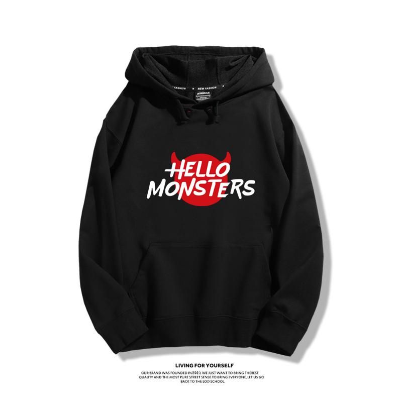 BABYMONSTER 2025秋冬新款 親子情侶男女連帽衛衣