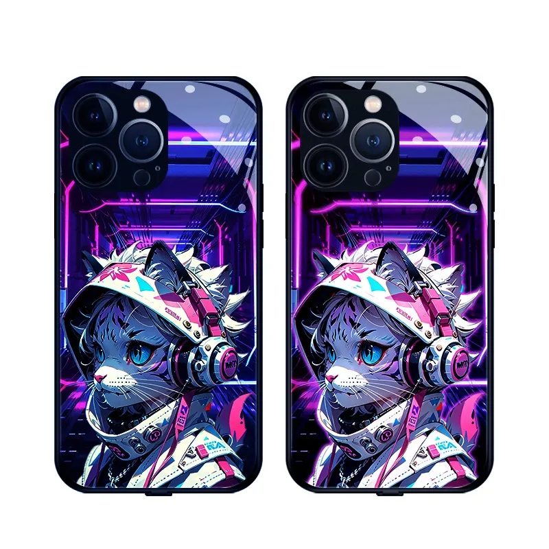 賽博朋克來電閃智能發光手機殼-GOODTOYSTUDIO