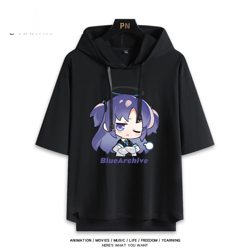 蔚藍檔案 連帽短袖T恤-GOODTOYSTUDIO