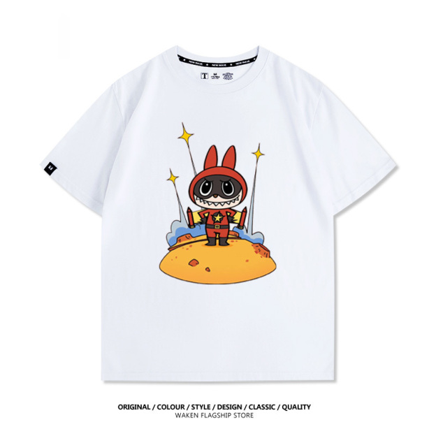 Labubu可愛卡通 印花T恤-GOODTOYSTUDIO