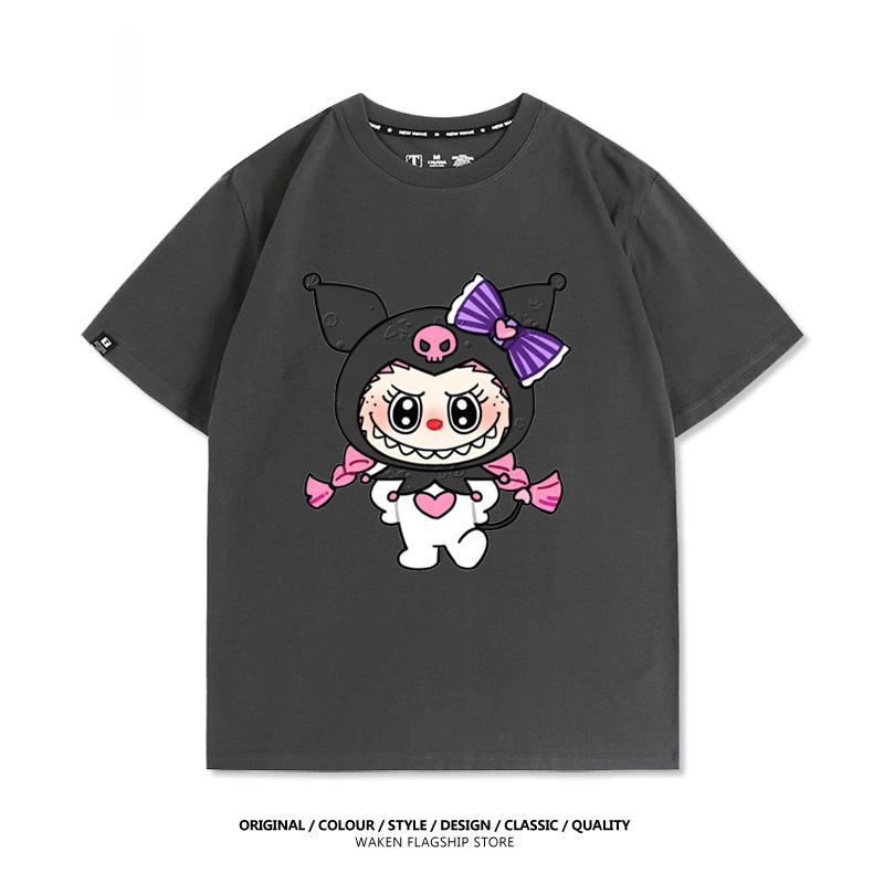 LabubuX三麗鷗 印花T恤-GOODTOYSTUDIO