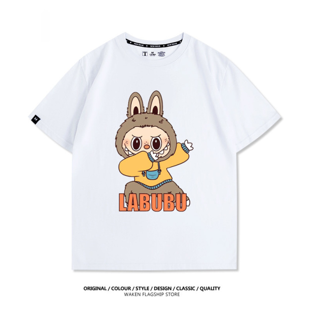 Labubu可愛卡通 印花T恤-GOODTOYSTUDIO