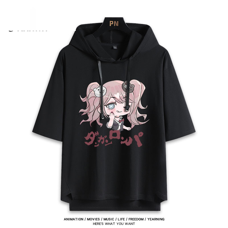 彈丸論破 連帽短袖T恤-GOODTOYSTUDIO