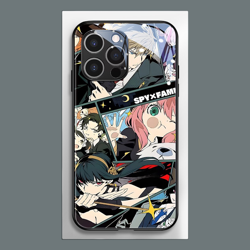 間諜家家酒新款高清全包防摔玻璃殼-GOODTOYSTUDIO