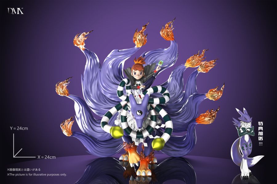 【預購】DMX STUDIO 數碼寶貝三代 九尾狐&留姬&妖狐獸