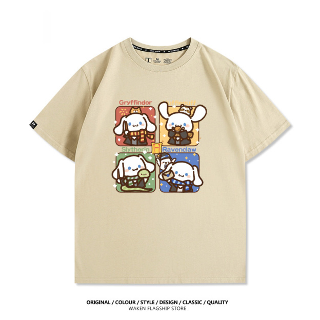 哈利波特X玉桂狗 印花T恤-GOODTOYSTUDIO