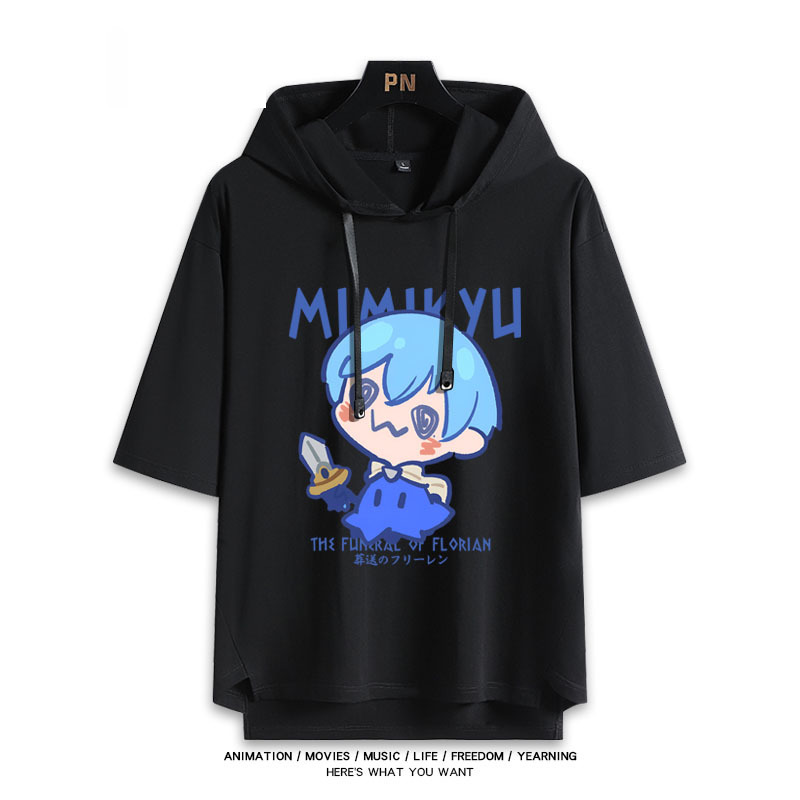 葬送的芙莉蓮 連帽短袖T恤-GOODTOYSTUDIO