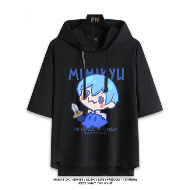 葬送的芙莉蓮 連帽短袖T恤-GOODTOYSTUDIO