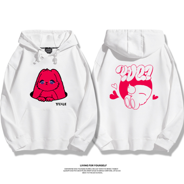 GIDLE 2025秋冬新款 親子情侶男女連帽衛衣