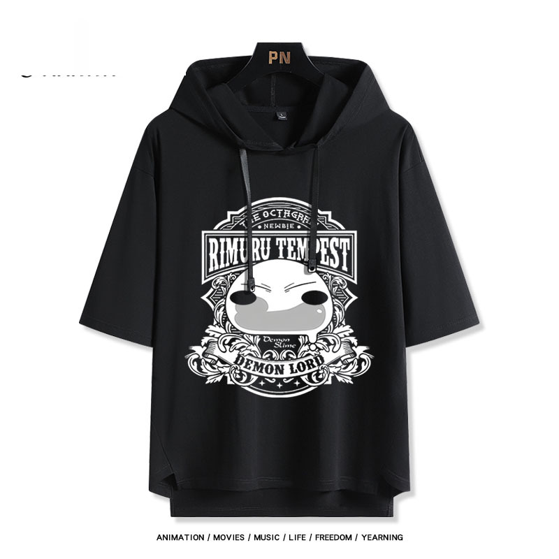 關於我轉生變成史萊姆 連帽短袖T恤-GOODTOYSTUDIO