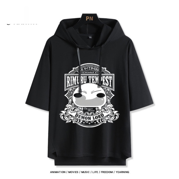 關於我轉生變成史萊姆 連帽短袖T恤-GOODTOYSTUDIO