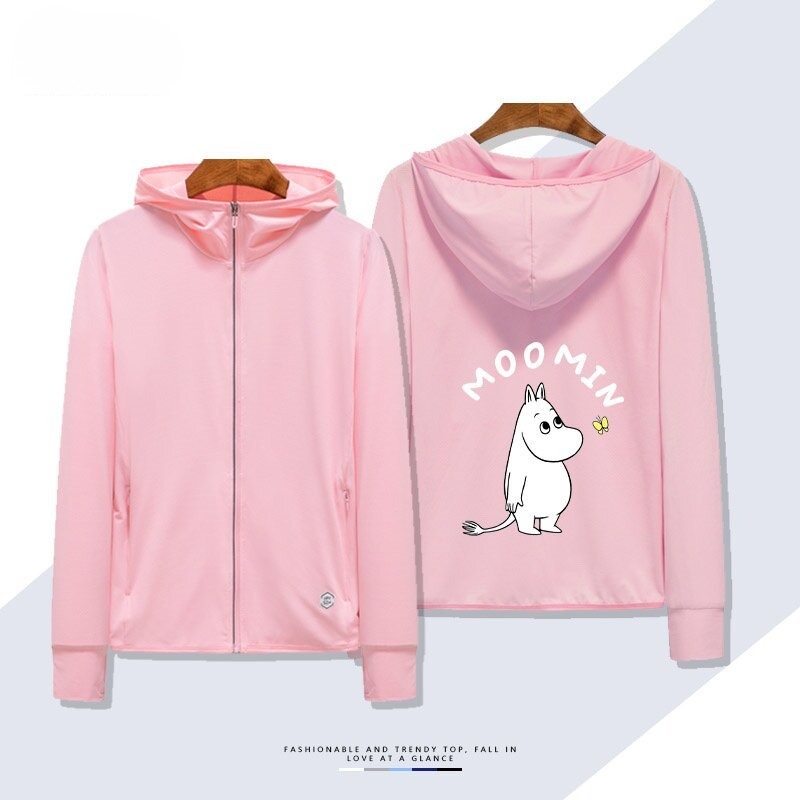 Moomin 嚕嚕米 夏季通勤冰絲速乾涼感防曬外套