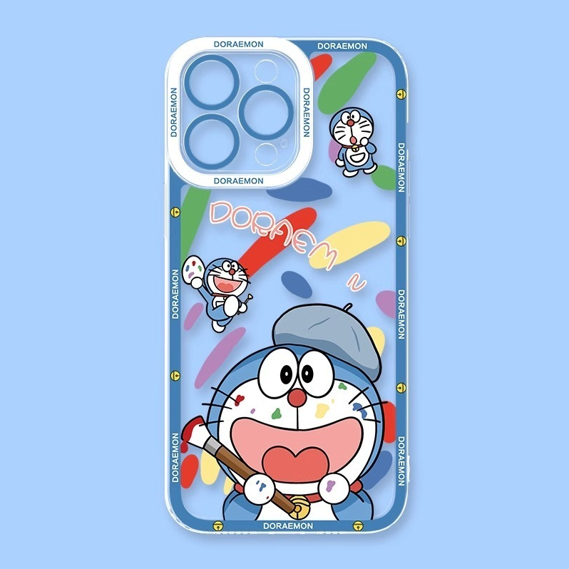 哆啦A夢天使眼透明防摔軟殼-ZUIHANG SHOP