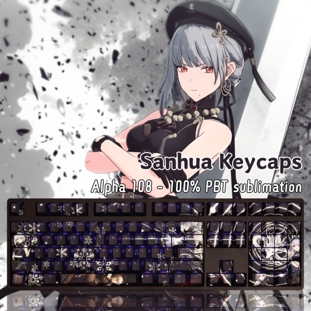 鳴潮散華透光RGB108鍵標準配列衛星軸鍵帽-GOODTOYSTUDIO