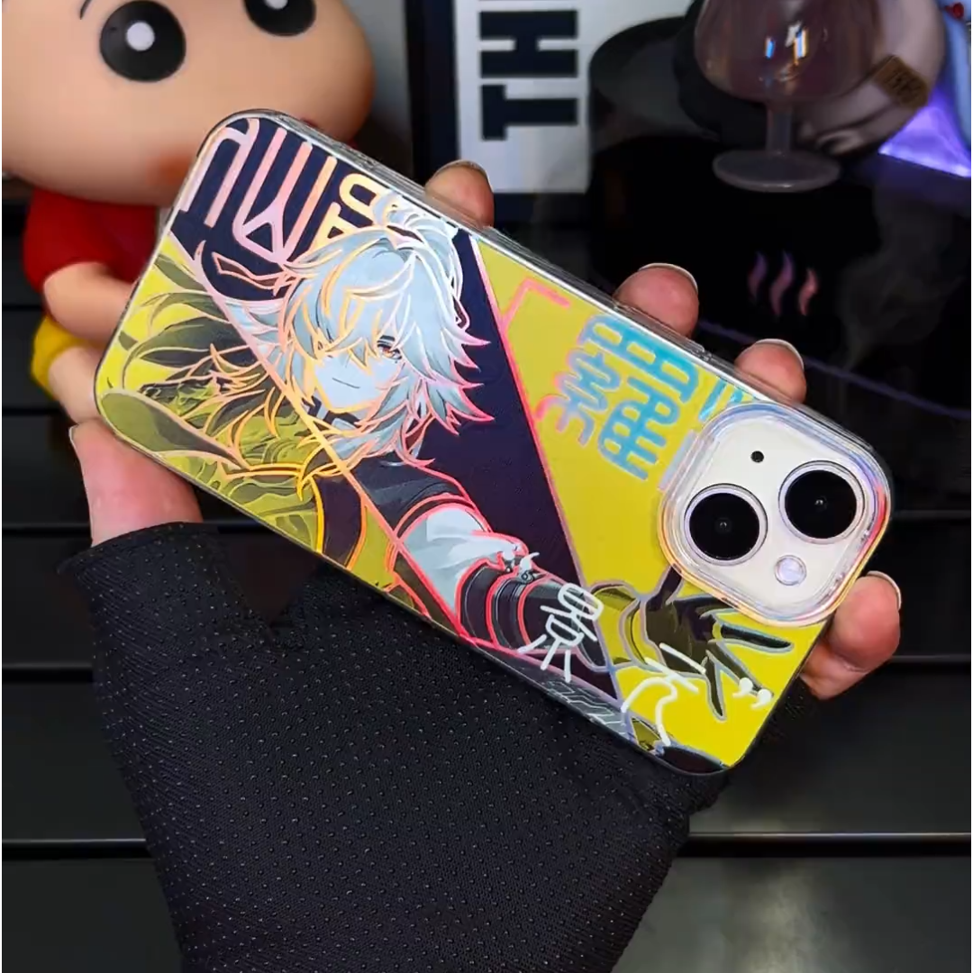 崩壞:星穹鐵道極光金防摔手機殼-GOODTOYSTUDIO