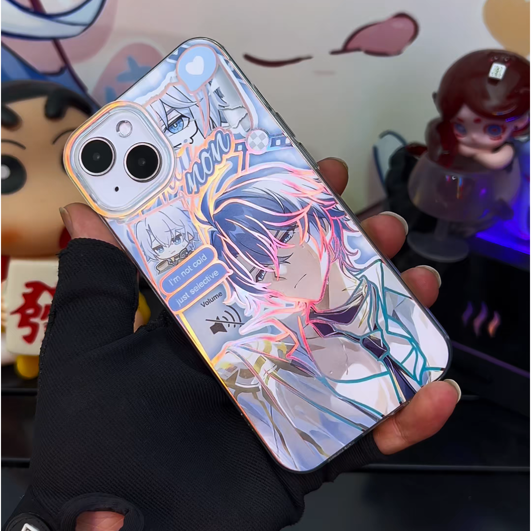 崩壞:星穹鐵道極光金防摔手機殼-GOODTOYSTUDIO