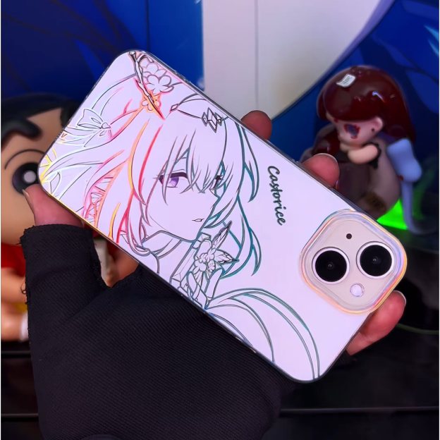 崩壞:星穹鐵道極光金防摔手機殼-GOODTOYSTUDIO