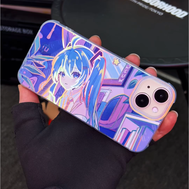 初音未來極光金防摔手機殼-GOODTOYSTUDIO