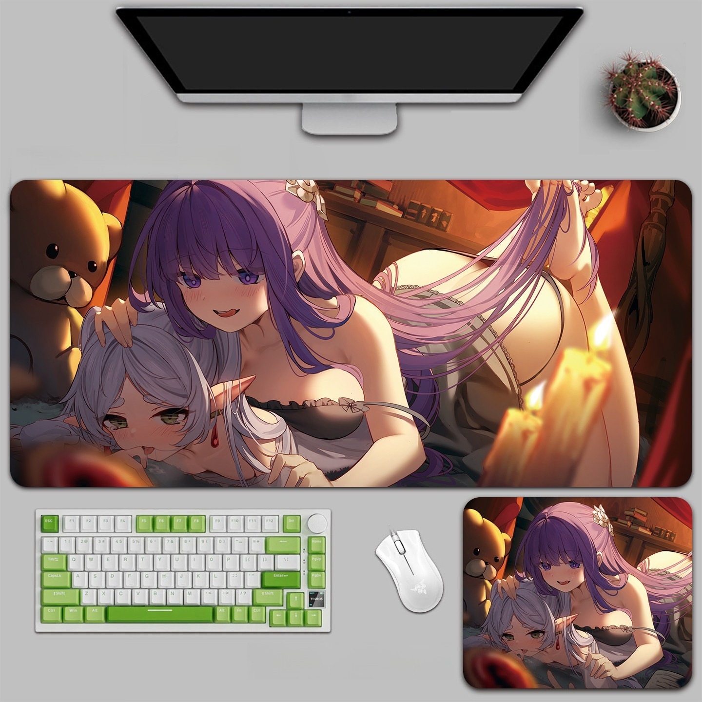 葬送的芙莉蓮 主題桌墊 布質滑鼠墊