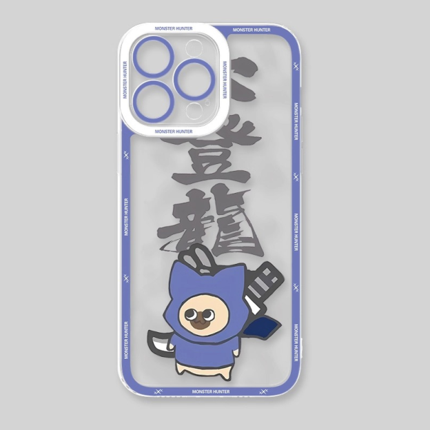 魔物獵人天使眼透明防摔軟殼-ZUIHANG SHOP