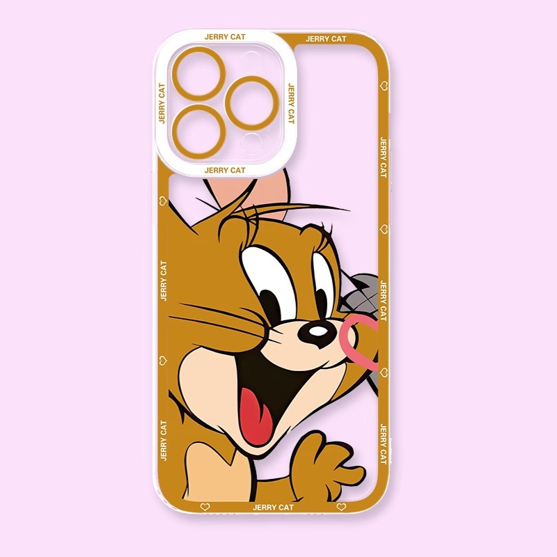 貓和老鼠天使眼透明防摔軟殼