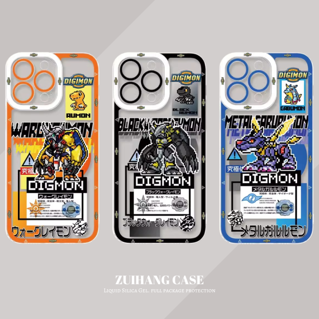 數碼寶貝天使眼透明防摔軟殼-ZUIHANG SHOP