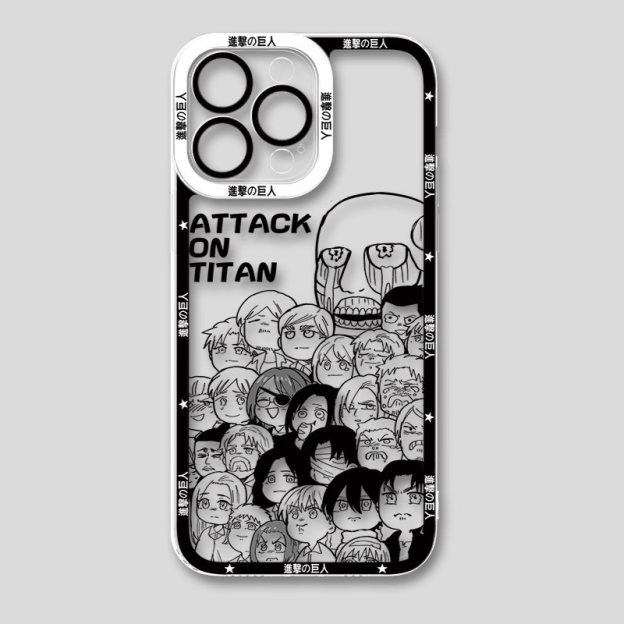 進擊的巨人天使眼透明防摔軟殼