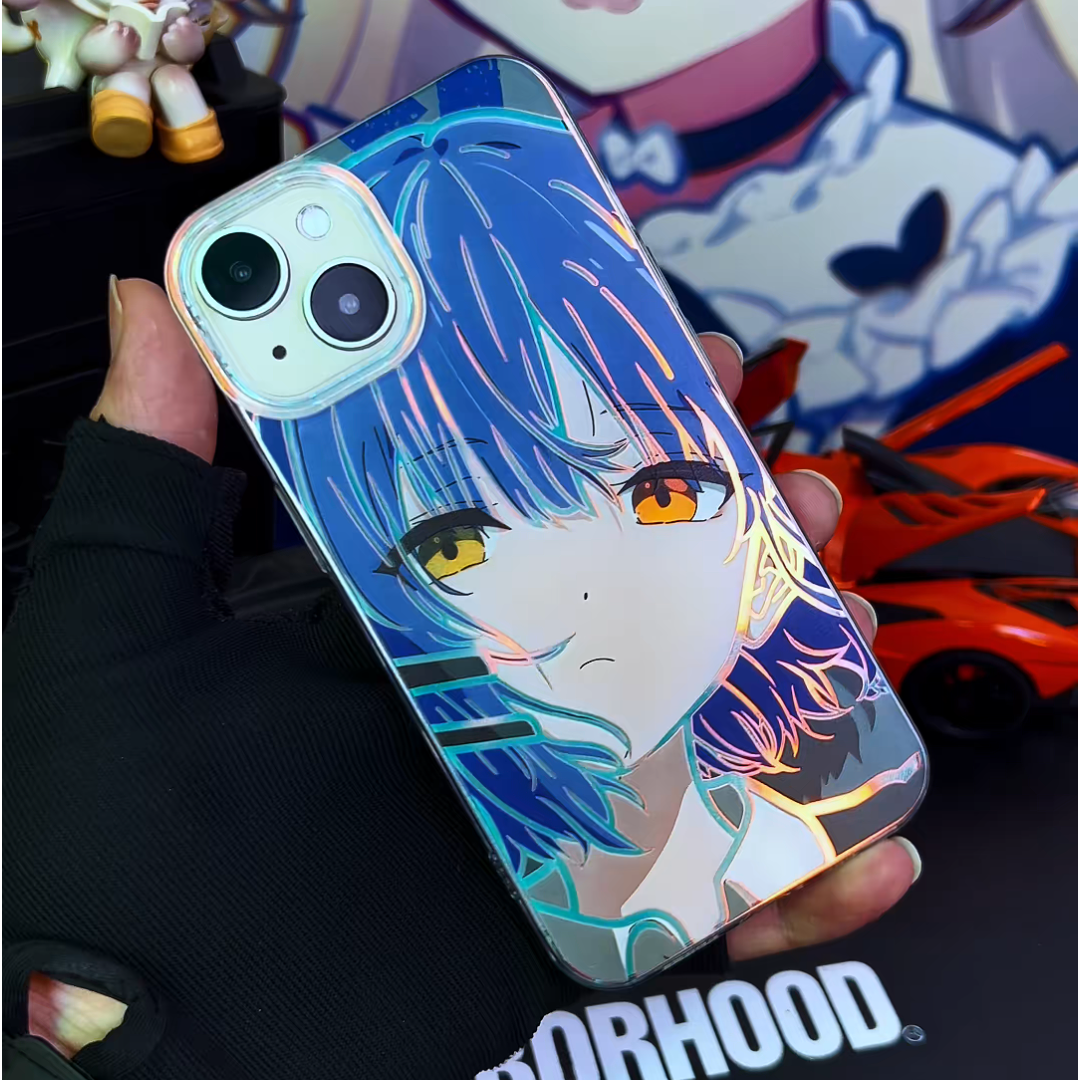 孤獨搖滾極光金防摔手機殼