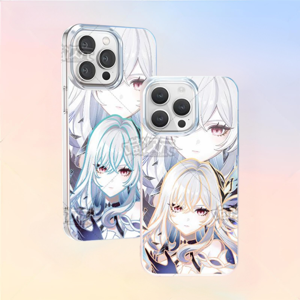 原神極光金漸變防摔手機殼